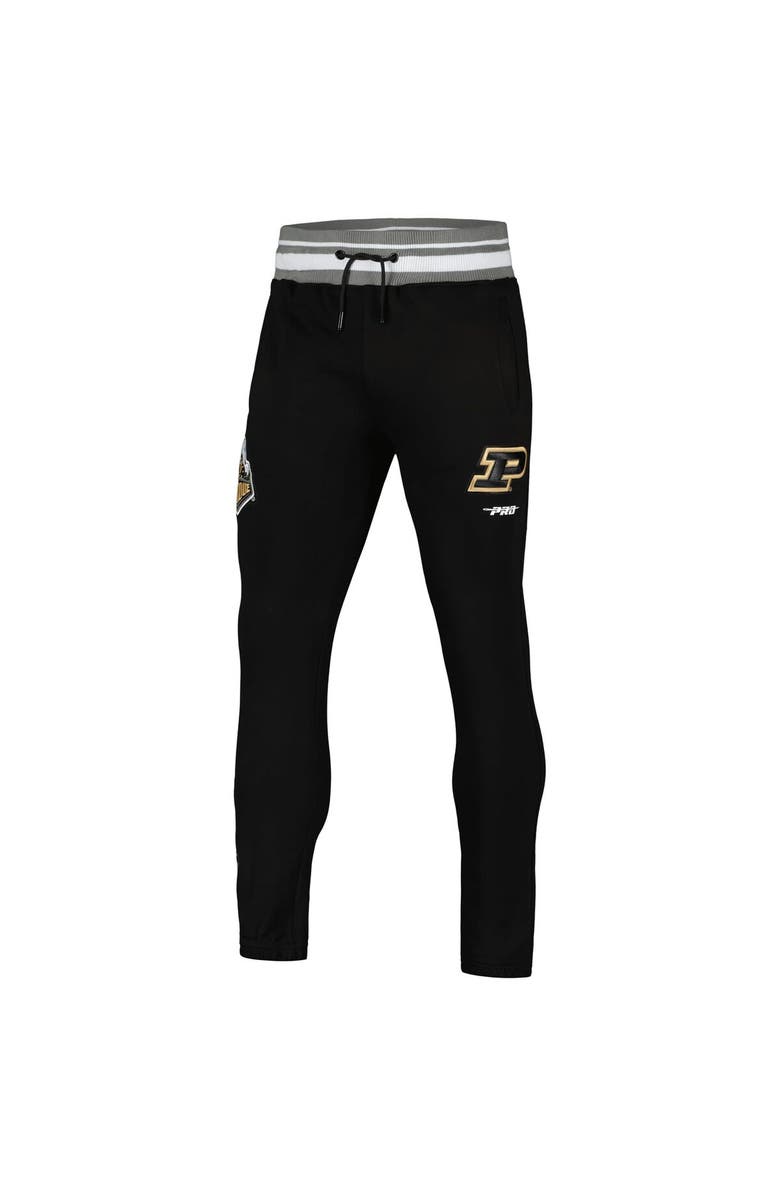 PRO STANDARD Men's Pro Standard Black Purdue Boilermakers Script Tail Fleece Sweatpants, Alternate, color, Black