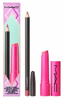MAC Cosmetics Anythings Possible Lip Liner & Lip Gloss Gift Set $51 Value