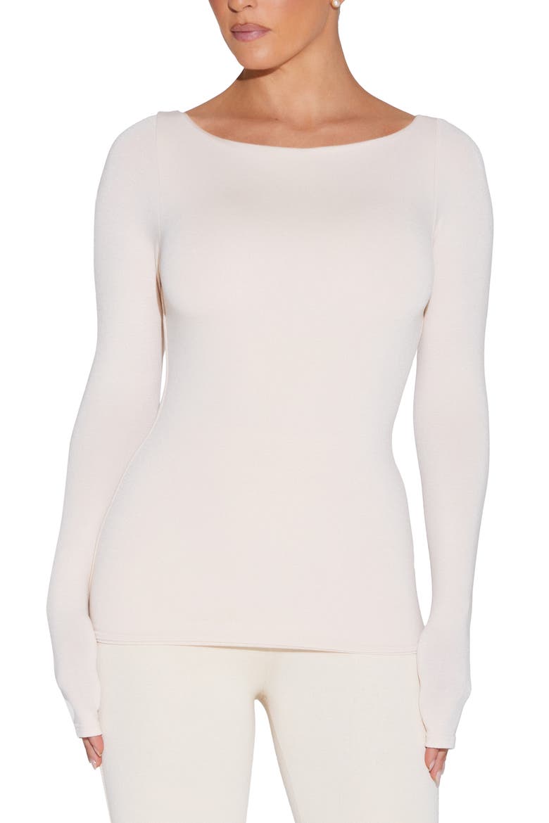 Rock the Boat Neck Top, Main, color, OATMEAL