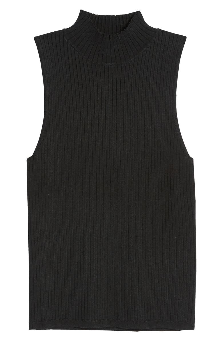 Madewell Pearson Mock-Neck Sweater Tank, Alternate, color,