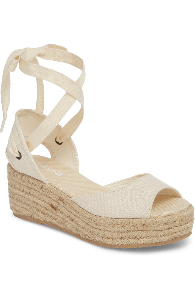 Soludos Espadrille Platform Sandal, Main, color,