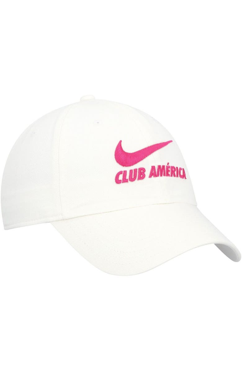 Nike Women's Nike White Club America Campus Adjustable Hat, Alternate, color,