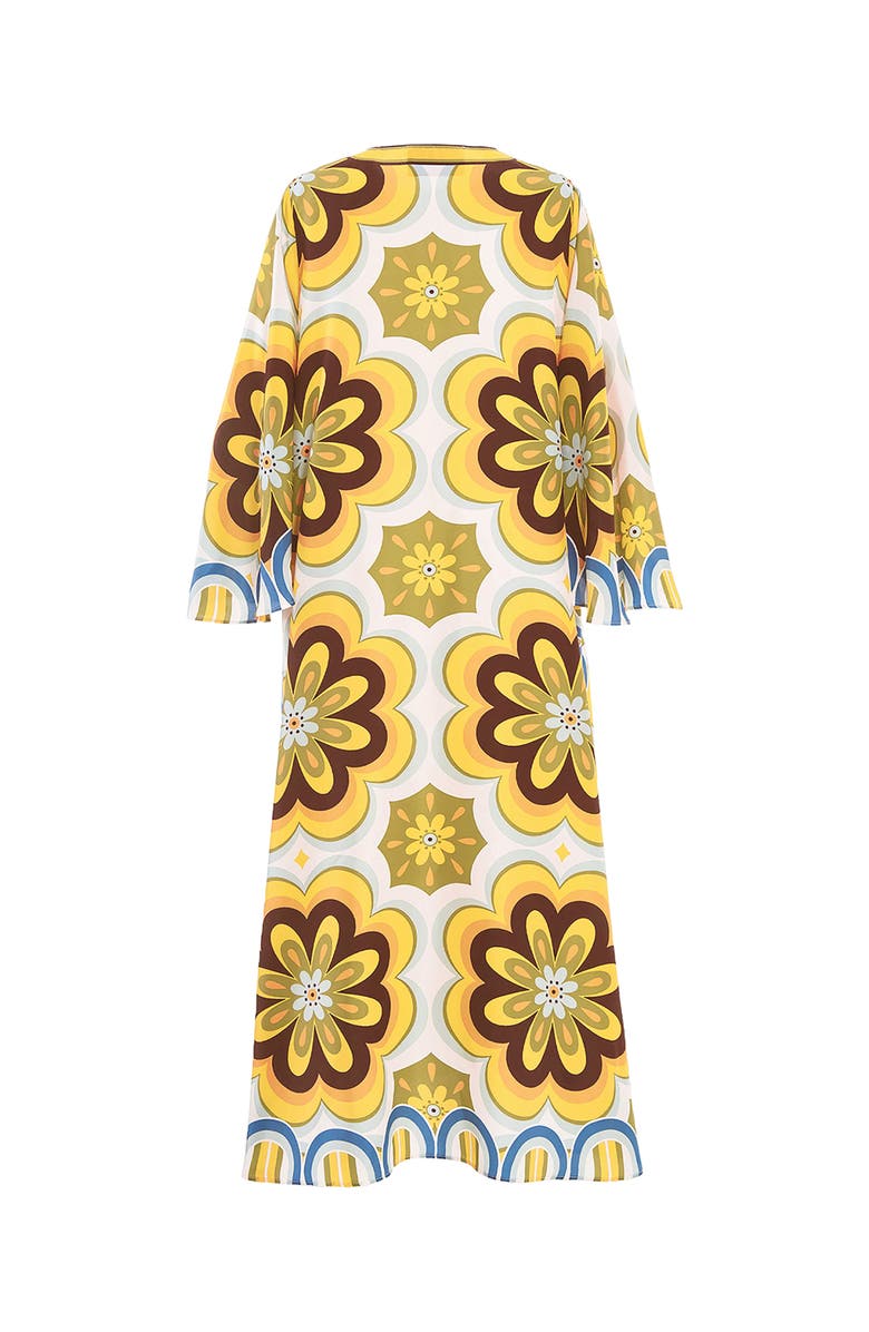 La DoubleJ Flying Kaftan Ciccio Placée Dark Mustard, Alternate, color, Ciccio Placée Dark Mustard