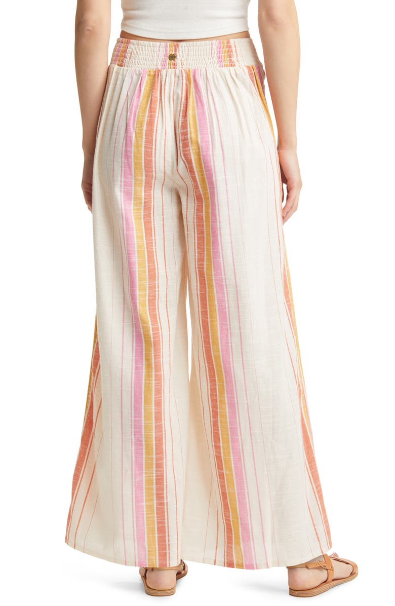 Rip Curl Locals Only Stripe Wide Leg Pants, Alternate, color, 