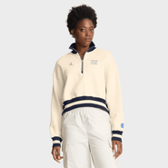 Jordan Brand Women's Jordan Brand Tan North Carolina Tar Heels Legacy Half-Zip Sweatshirt