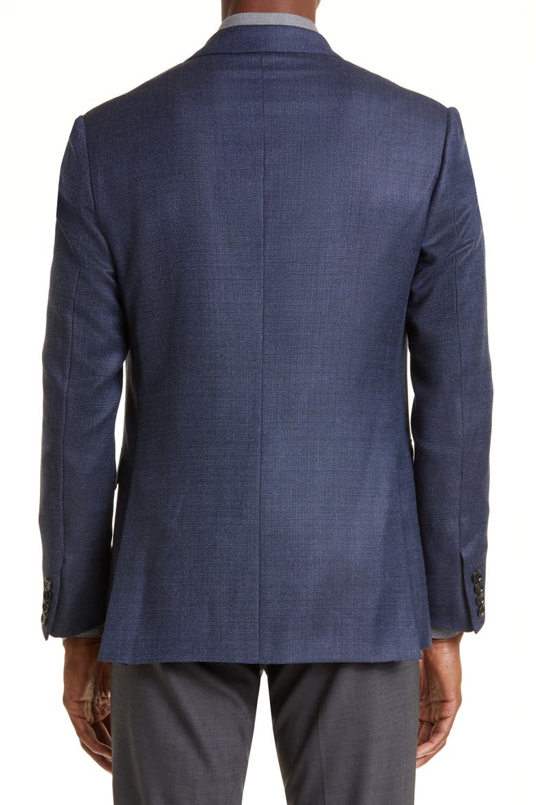 Trofeo Wool Sport Coat, Alternate, color, NAVY