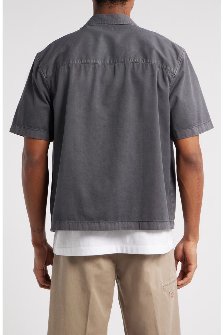 Short Sleeve Mechanic Shirt, Alternate, color, BLACK FADED