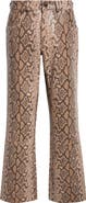 MIDNIGHT RODEO Mr Leather Flare Leg Pants
