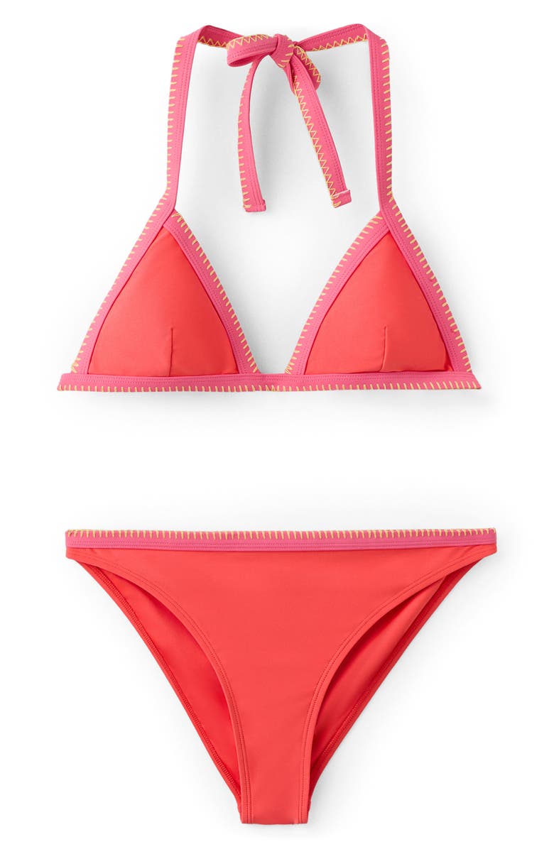 MANGO TEEN Embroidered Two-Piece Swimsuit, Alternate, color, 