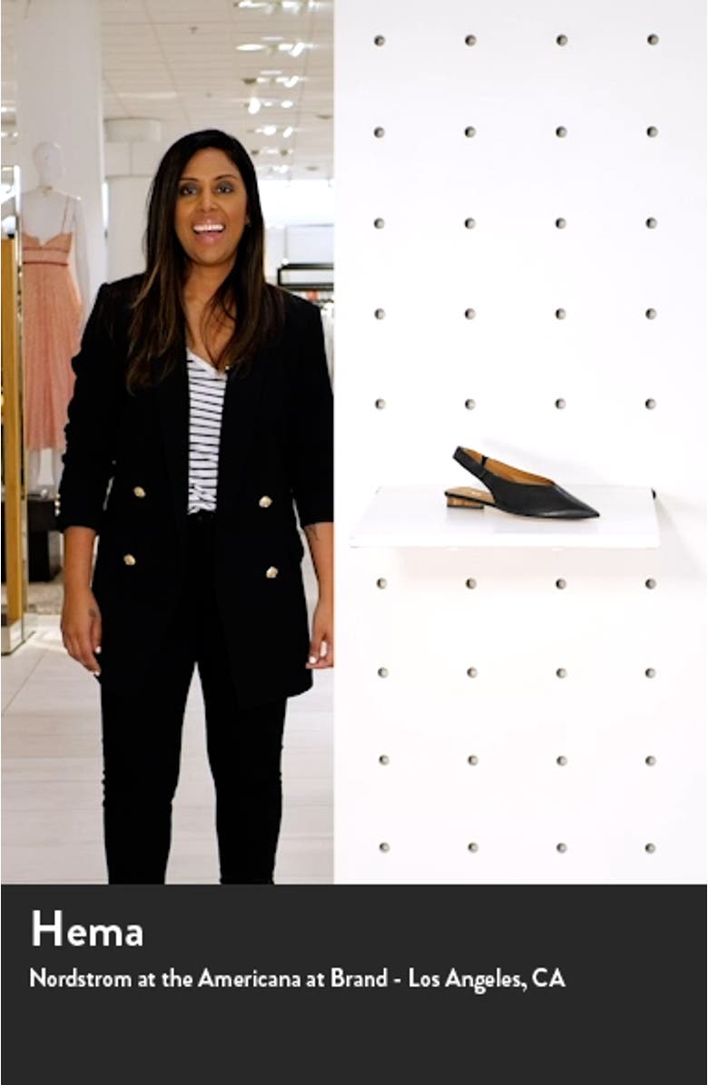 Grayson Slingback Flat, sales video thumbnail