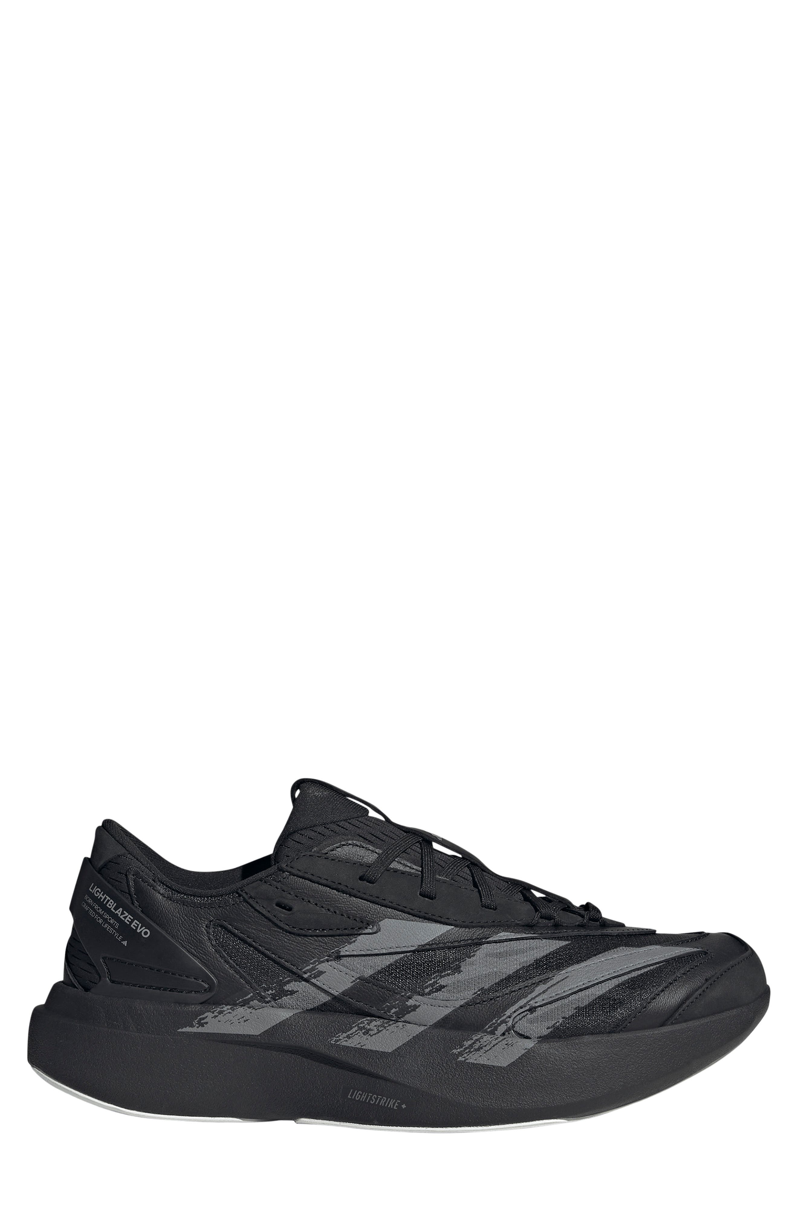 Lightblaze Evo SL Sneaker, Alternate, color, CORE BLACK/ IRON MET./ WHITE
