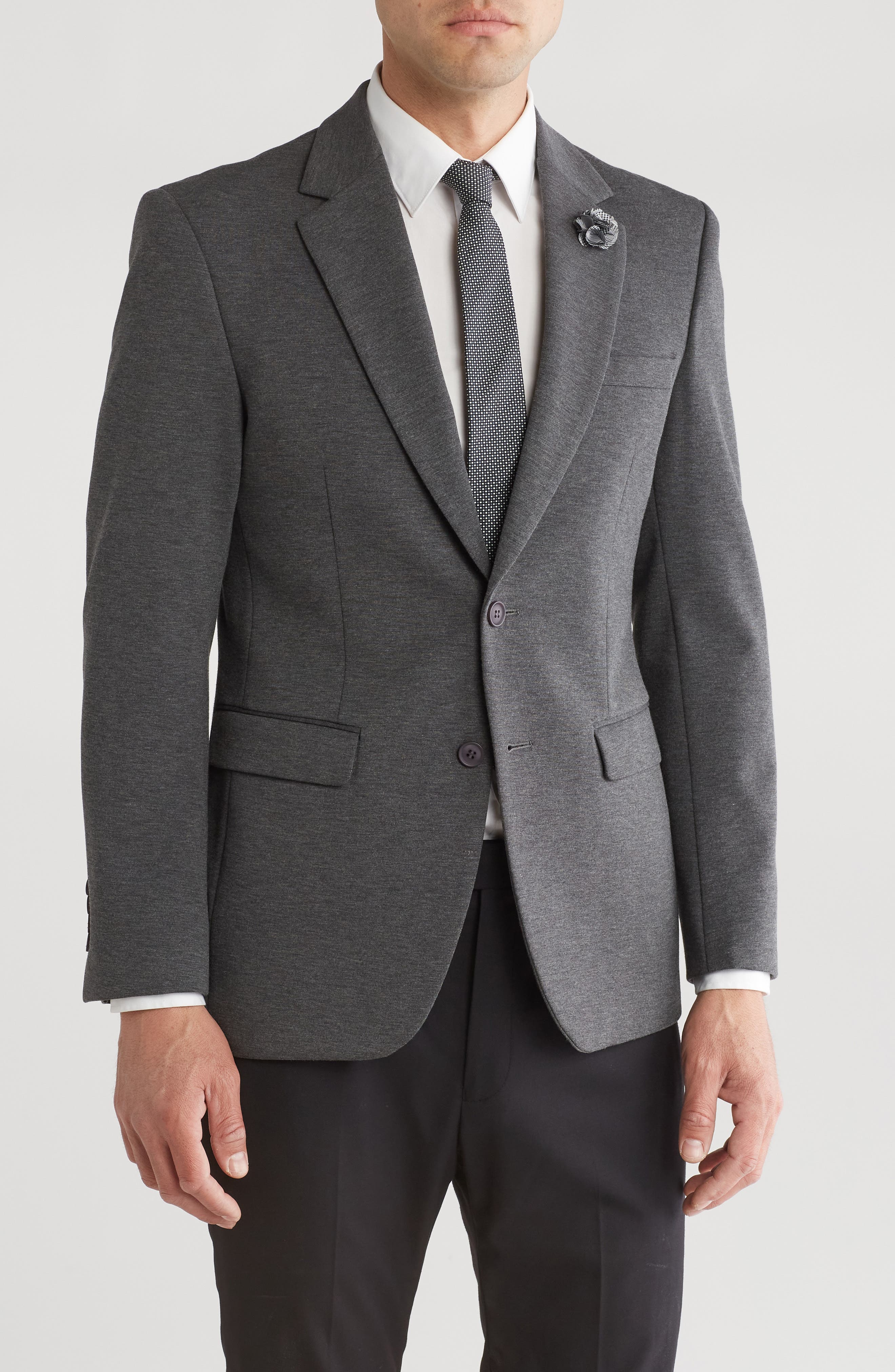 Slim Fit Sport Coat - image 3