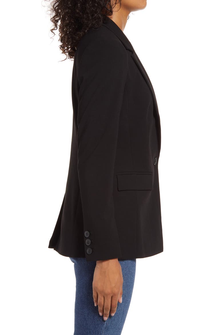 Pocket Blazer, Alternate, color, BLACK
