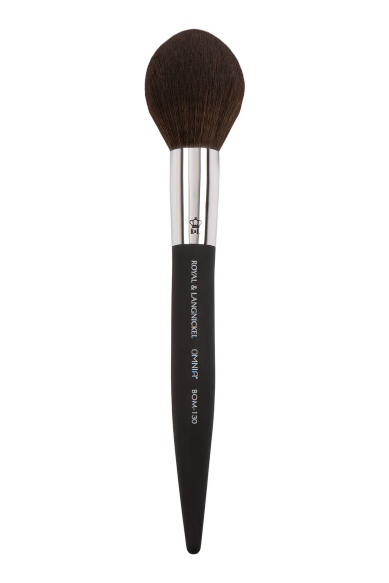 Pro Pointed Blush Makeup Brush, Main, color, Black