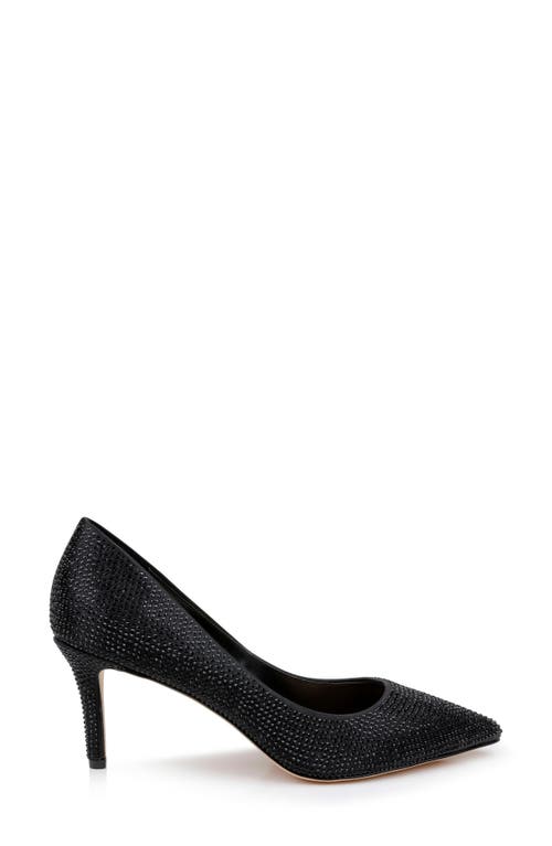 Jewel Badgley Mischka Tyanna Embellished Pointed Toe Pump In Black