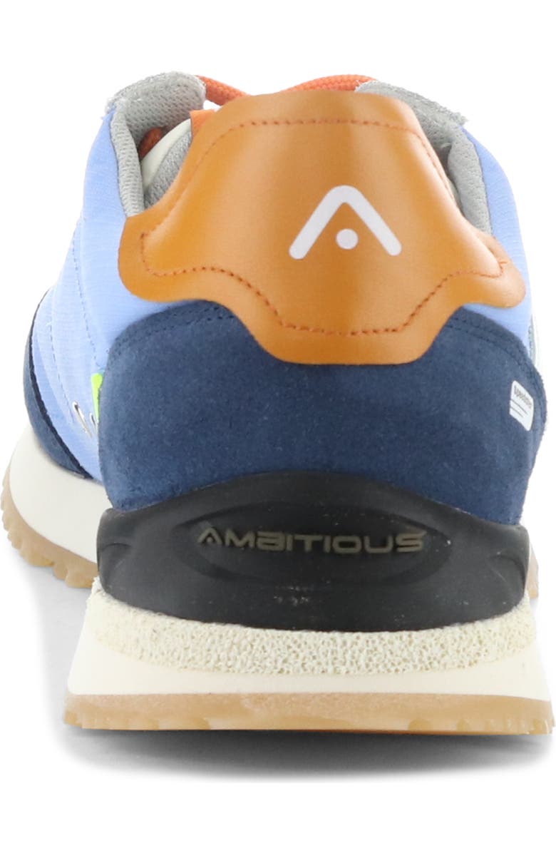 Ambitious 13853 Low Top Sneaker, Alternate, color, Blue/ Orange