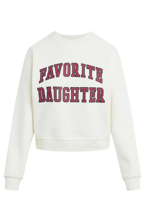 Collegiate Cotton Blend Sweatshirt