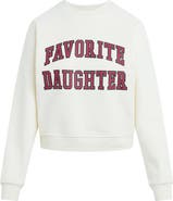 Favorite Daughter Collegiate Cotton Blend Sweatshirt