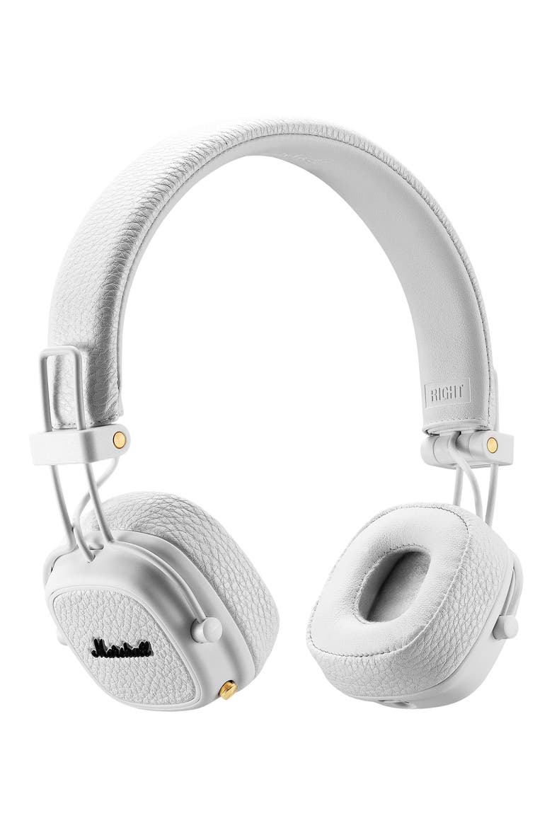 Major III Bluetooth® On-Ear Headphones, Main, color, WHITE