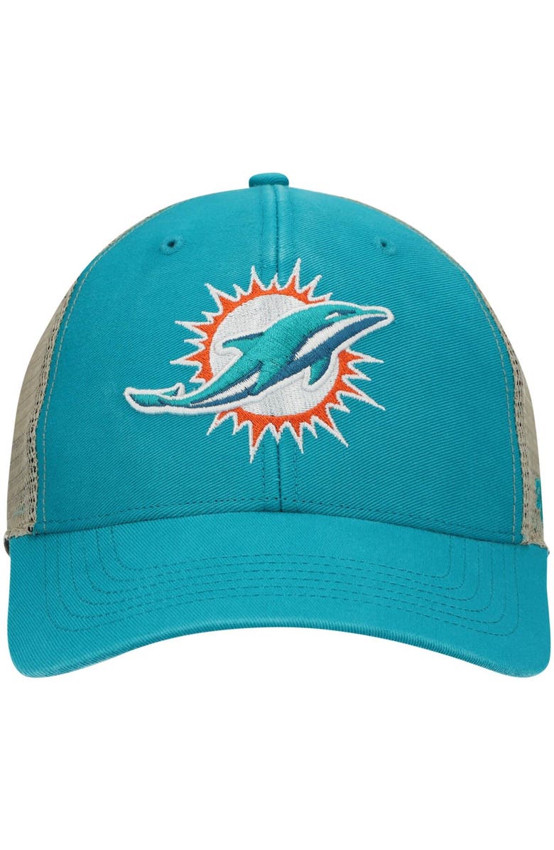 '47 Men's '47 Aqua Miami Dolphins Flagship MVP Snapback Hat, Alternate, color, Aqua