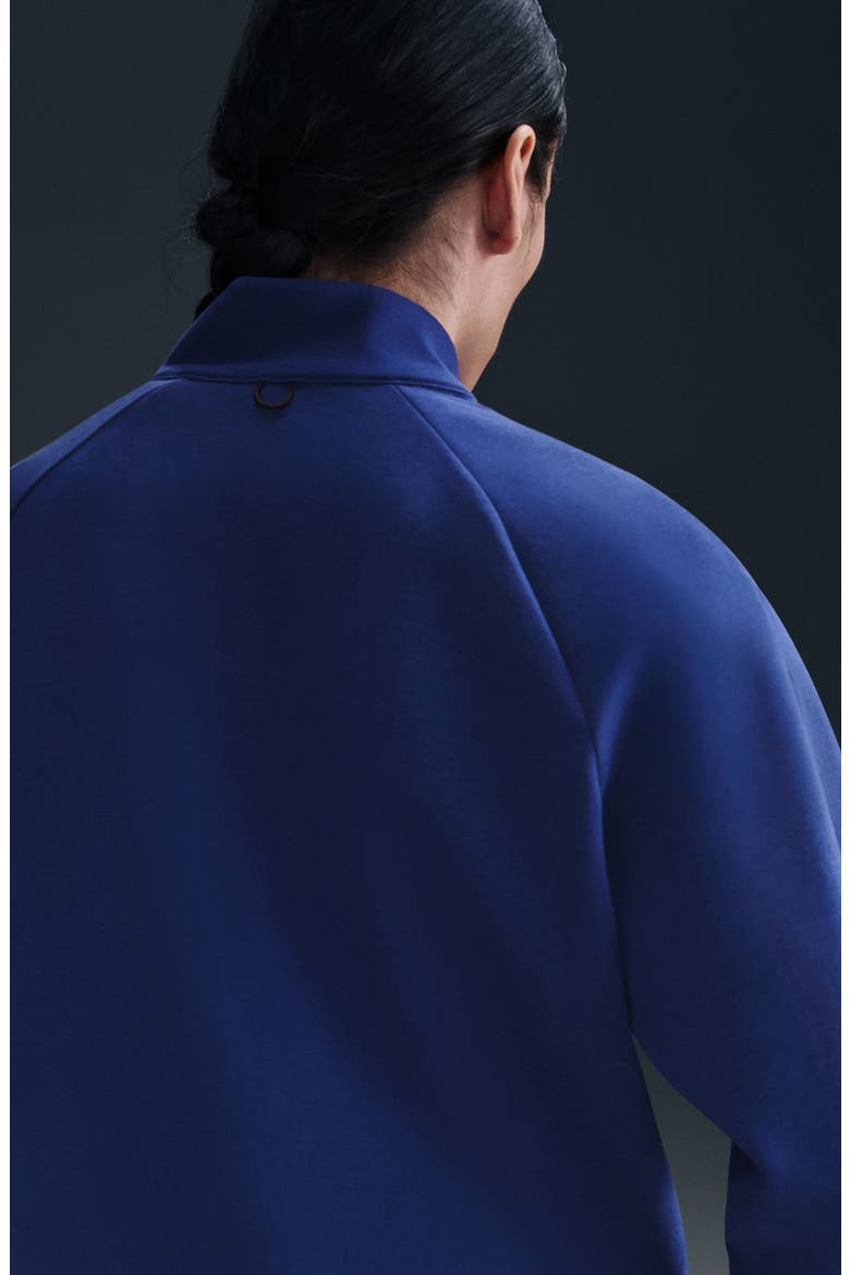 24.7 ImpossiblySoft Dri-FIT Half Zip Top, Alternate, color, DEEP ROYAL BLUE/ BLUE VOID