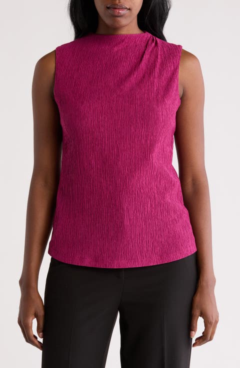 Textured Sleeveless Top