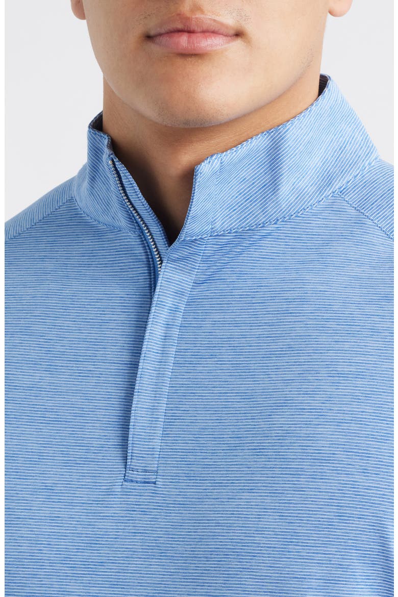 Crown Crafted Stealth Performance Quarter Zip Pullover, Alternate, color, DUSK BLUE