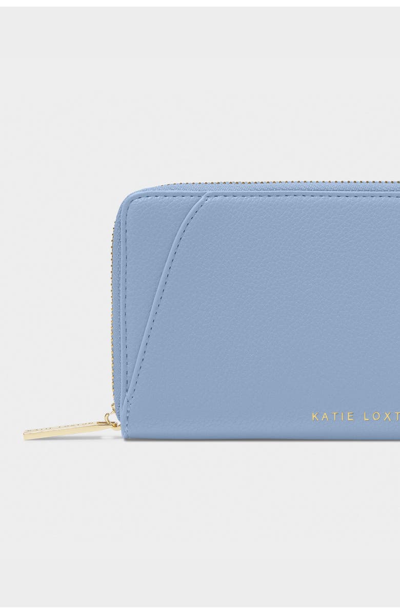 Katie Loxton Hana Wallet, Alternate, color, Cornflower Blue