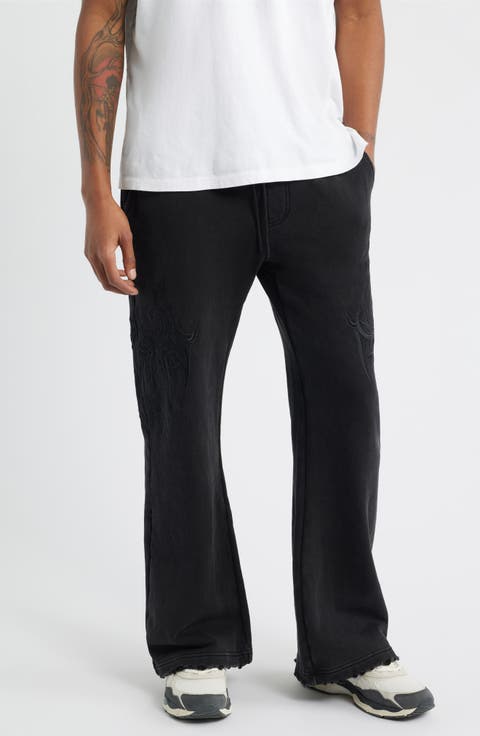Griffin Cyber Sigilism Flare Sweatpants