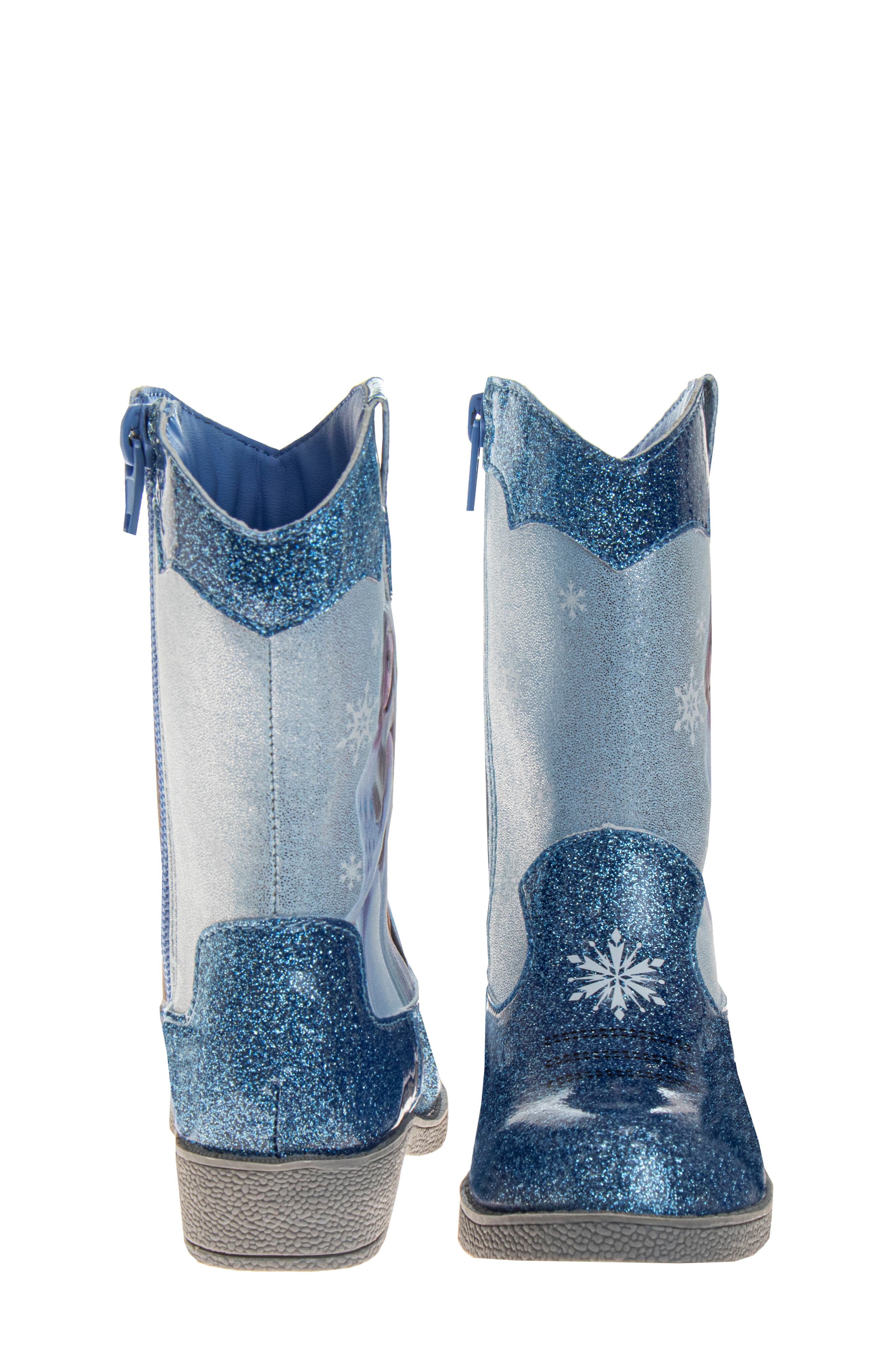 JOSMO x Disney<sup>®</sup> Kids' Frozen Cowboy Boot, Alternate, color, Blue