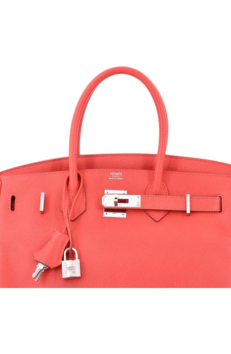 Pre-Owned Hermes Birkin Handbag Pink Epsom with Palladium Hardware 30, Alternate, color, Rose Jaipur
