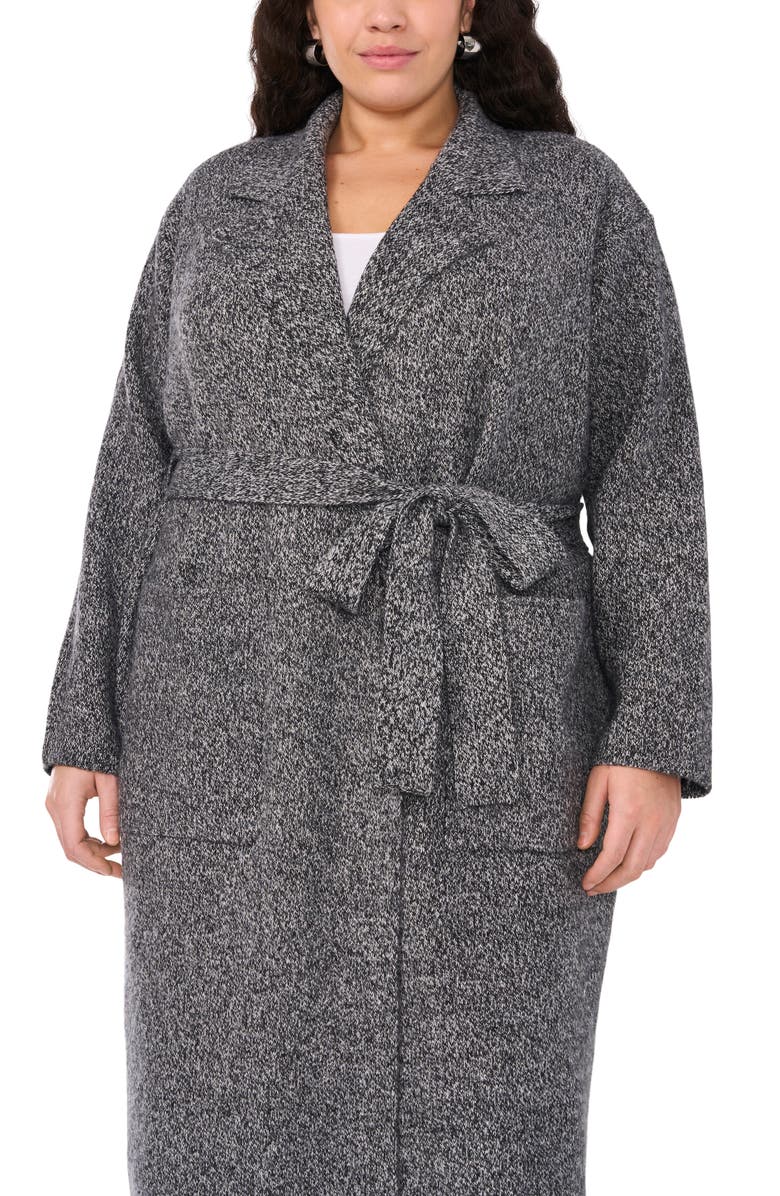 Vince Camuto Tie Waist Long Cardigan, Alternate, color, 