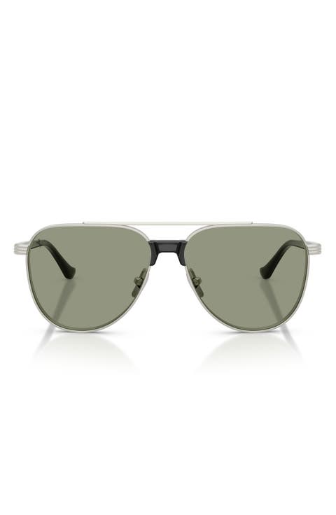 59mm Pilot Sunglasses