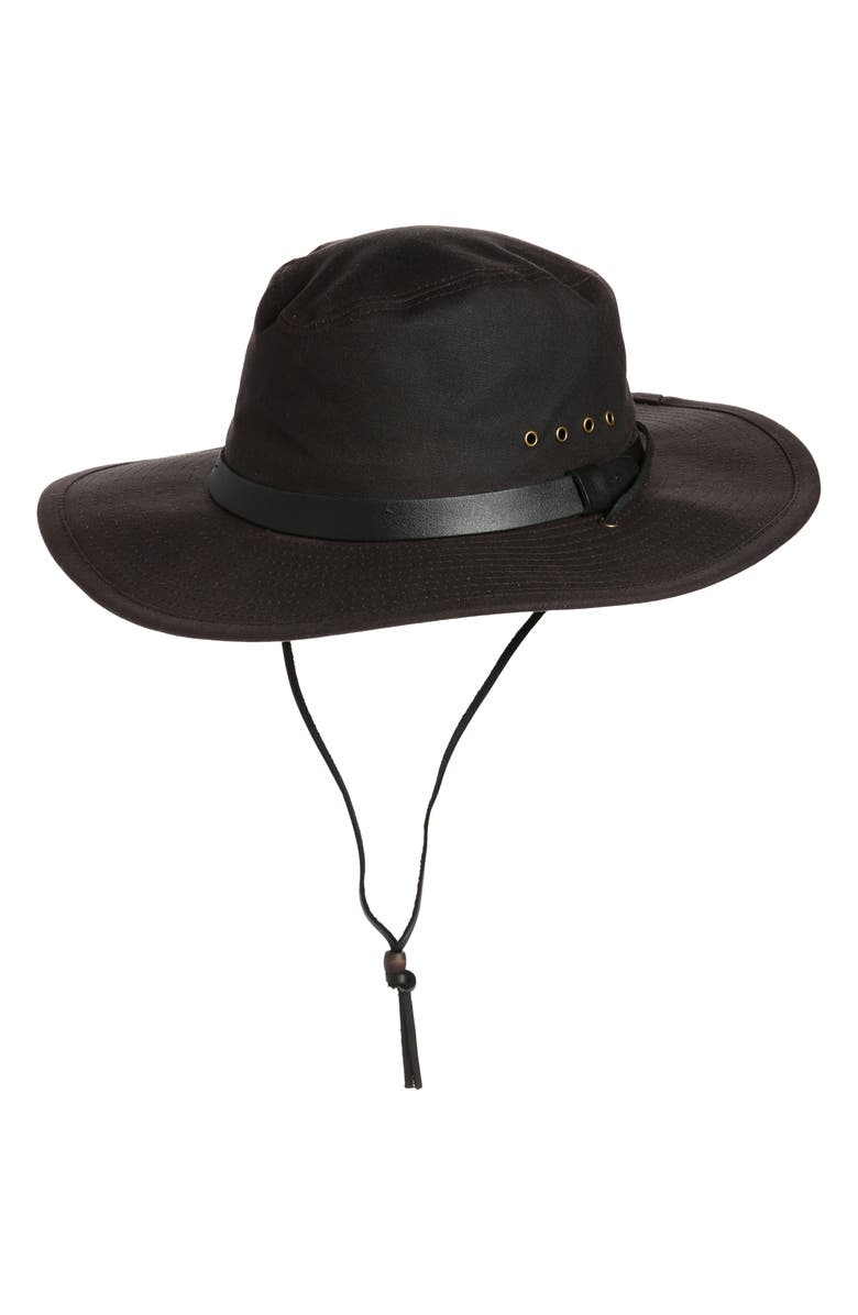 Filson Tin Cloth Bush Hat, Main, color,