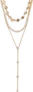 BaubleBar Catalina Layered Y-Necklace