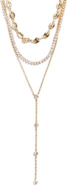 BaubleBar Catalina Layered Y-Necklace