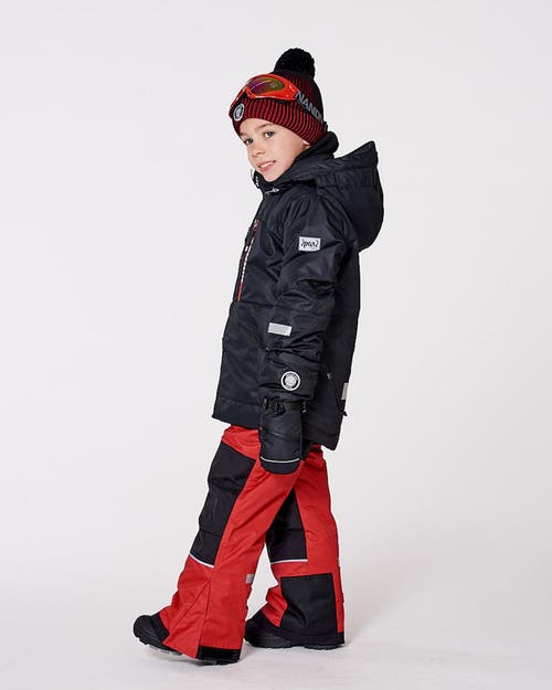Deux Par Deux Boy Two-piece Teknik Snowsuit In Multi