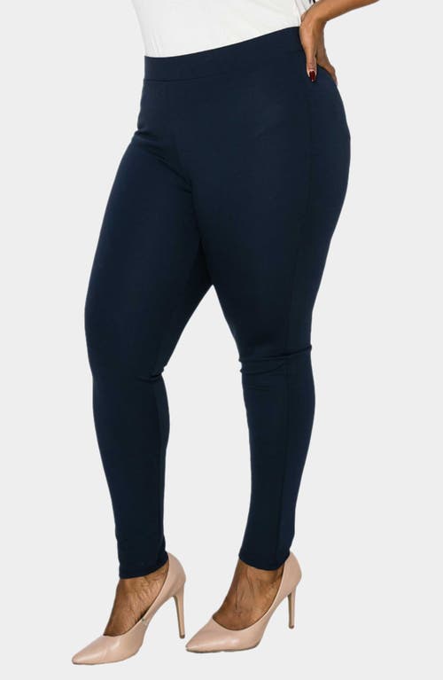 L I V D Ashley Ponte Leggings In Navy