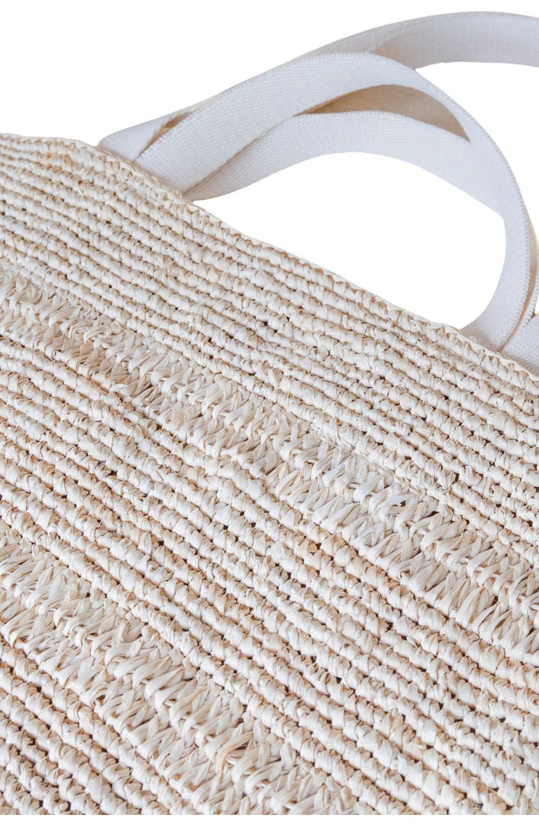 LIKHA Raffia Woven Tote, Alternate, color,