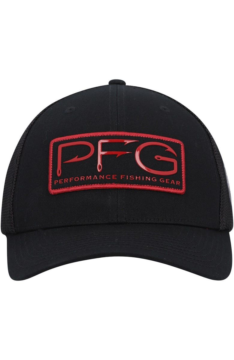 Columbia Men's Columbia Black South Carolina Gamecocks PFG Hooks Flex Hat, Alternate, color, 