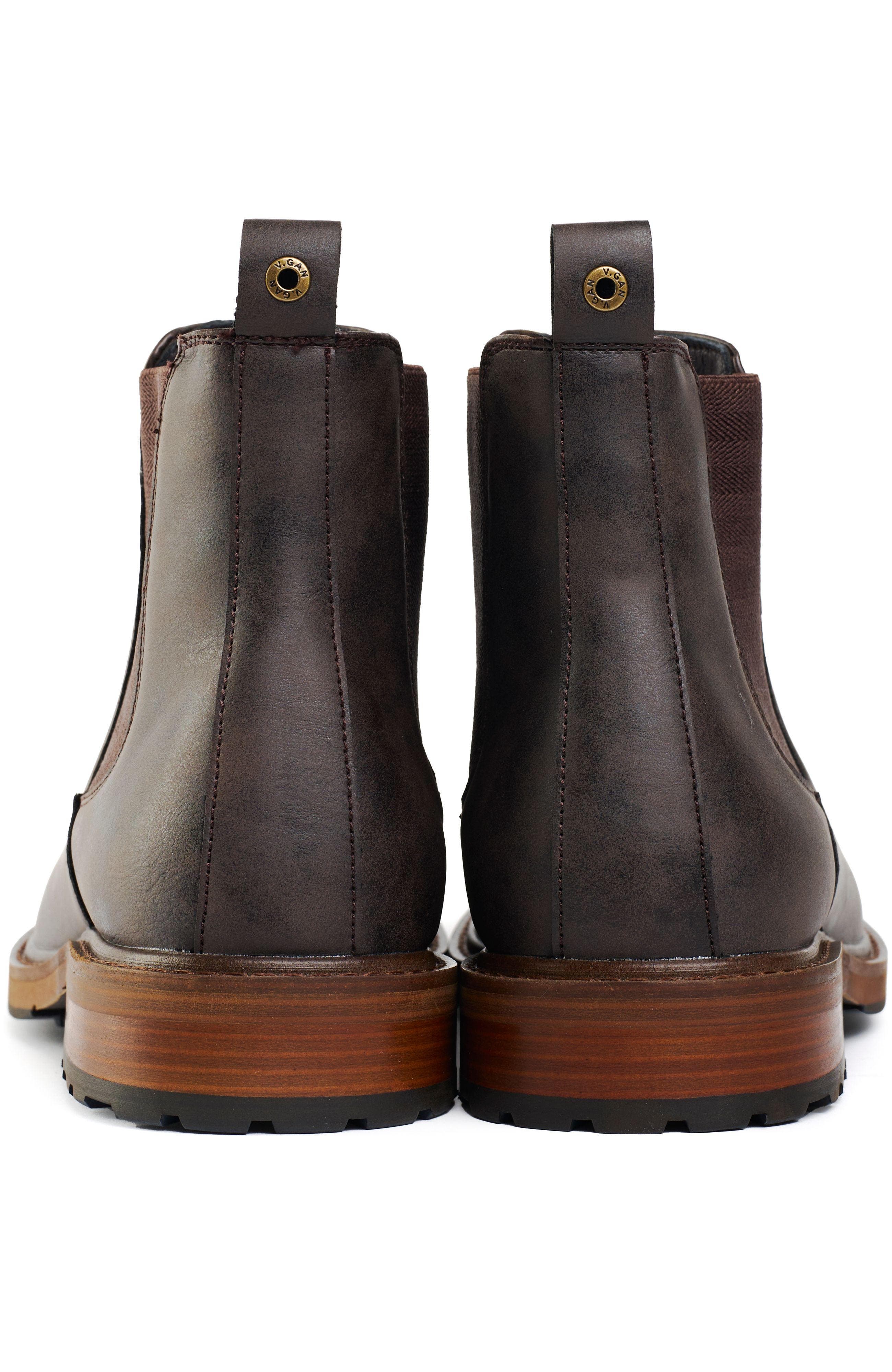 Auber Chelsea Boots, Alternate, color, BROWN