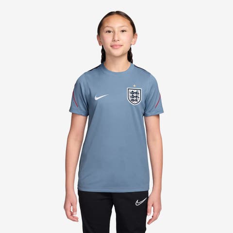 Youth Nike Blue England National Team 2026 Strike Dri-FIT Top