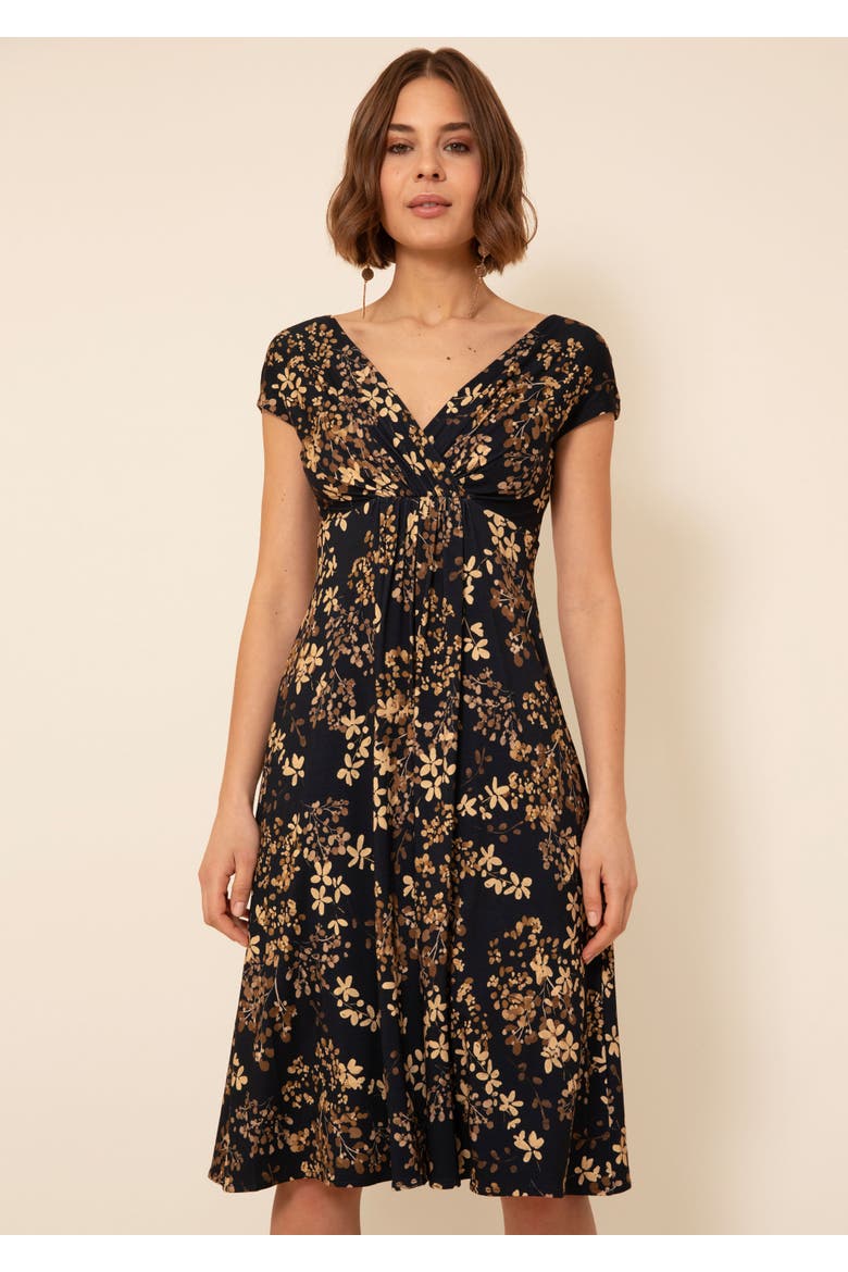 Sara Dress, Alternate, color, Golden Blossom
