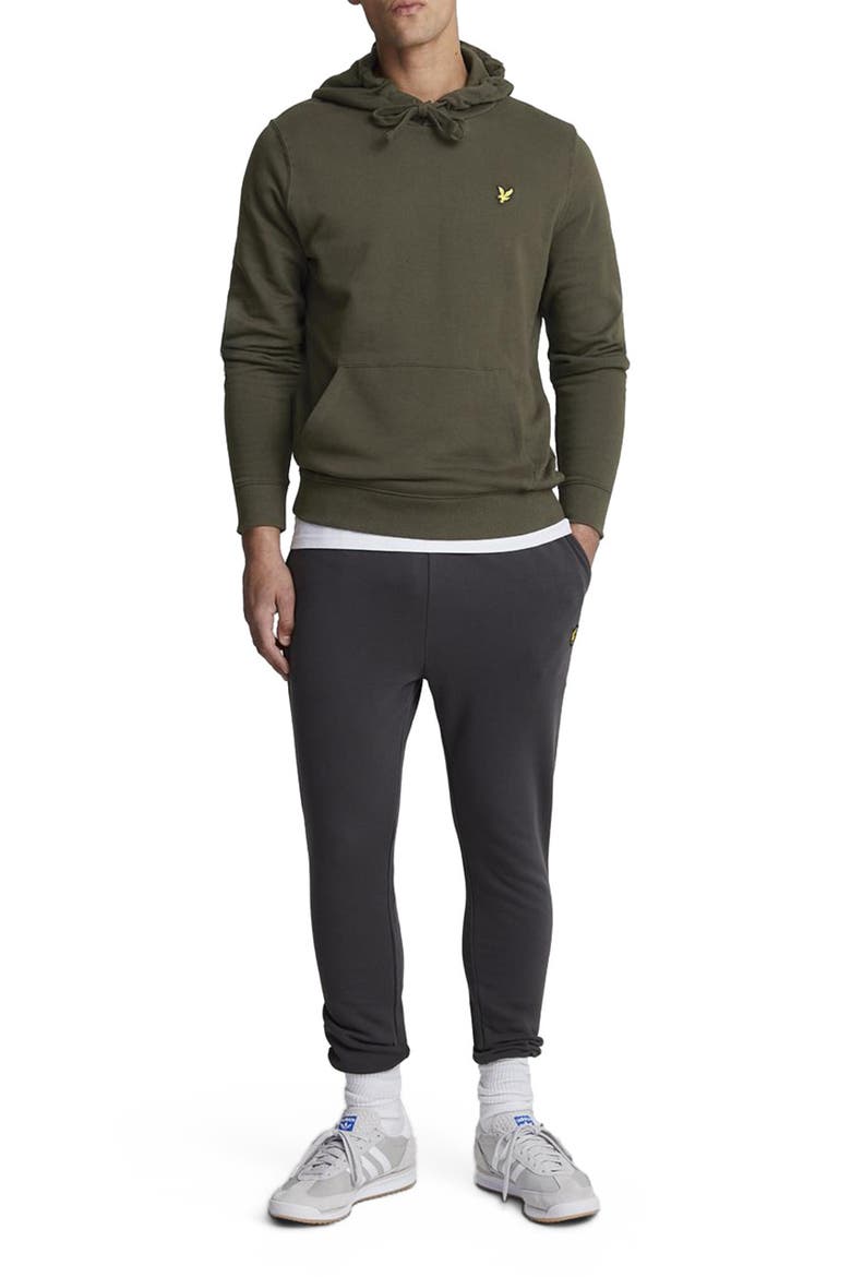 Long Sleeve Pull Over Hoodie, Alternate, color, Olive