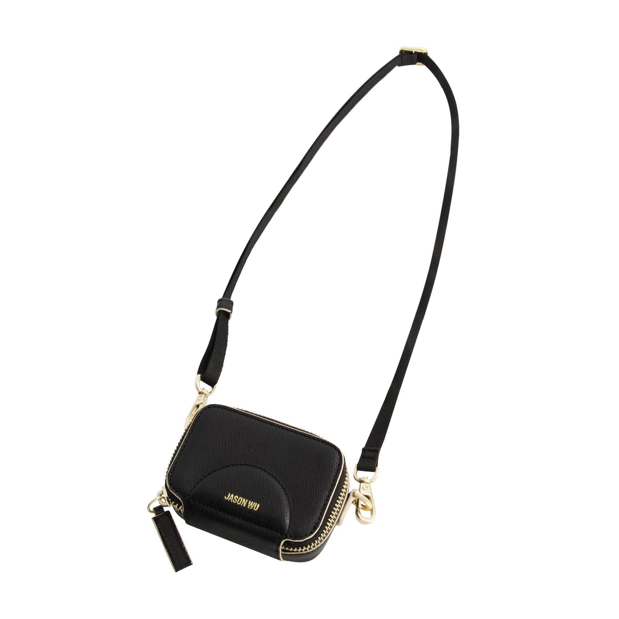 Jasnon Wu Micro Crossbody Bag, Alternate, color, Black