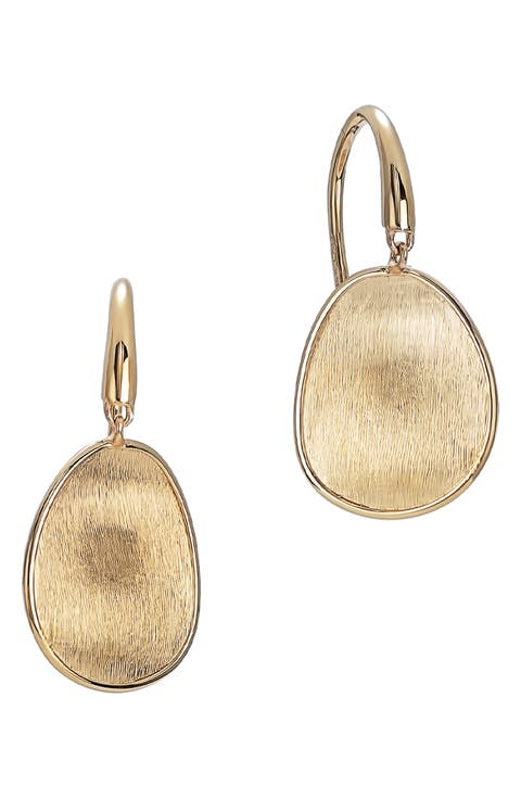 Lunaria 18K Yellow Gold Small Drop Earrings