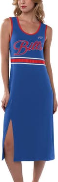G-III 4HER BY CARL BANKS Women's G-III 4Her by Carl Banks Royal Buffalo Bills Main Field Maxi Dress