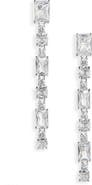 Nadri Cubic Zirconia Linear Earrings