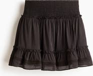 H&M Tiered Viscose-blend Skirt