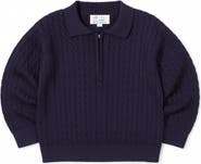 Florence Eiseman Polo Cable Sweater